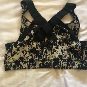 Torrid paint splatter sports bra